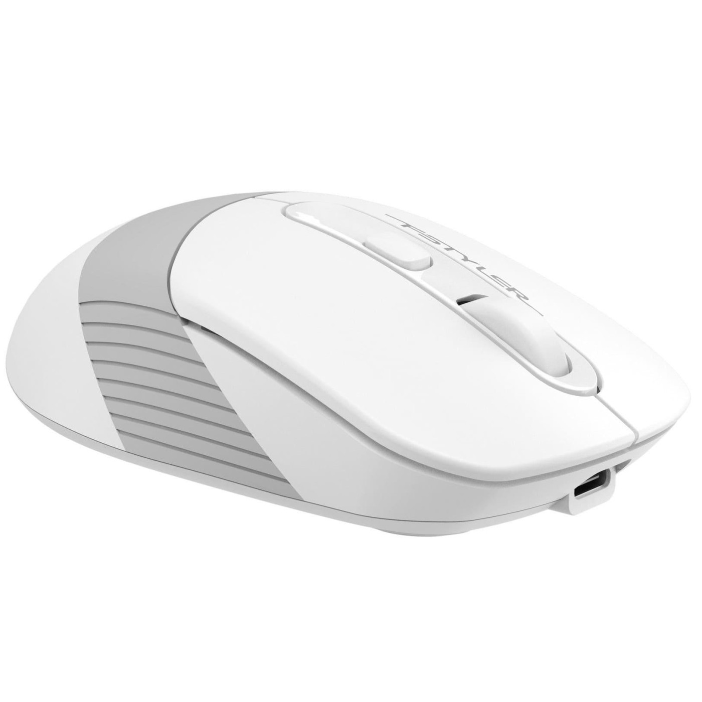 Беспроводная мышь A4Tech Fstyler FG10CS Air Wireless Grayish White (FG10CS Air (Grayish White))