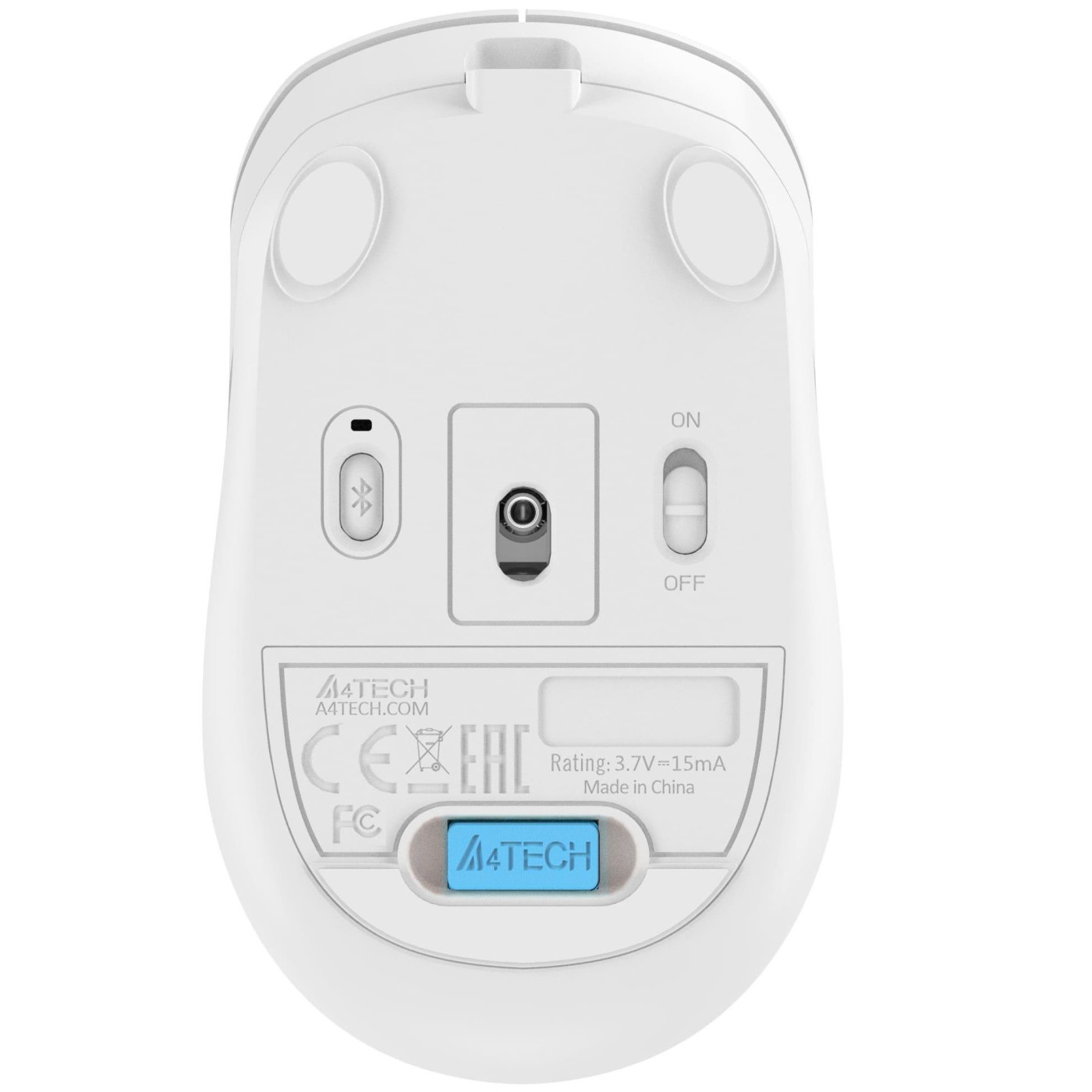 Беспроводная мышь A4Tech Fstyler FG10CS Air Wireless Grayish White (FG10CS Air (Grayish White))