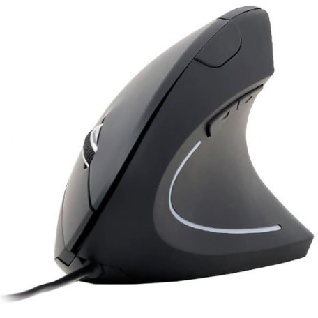 Миша Gembird MUS-ERGO-01 USB Black (MUS-ERGO-01)