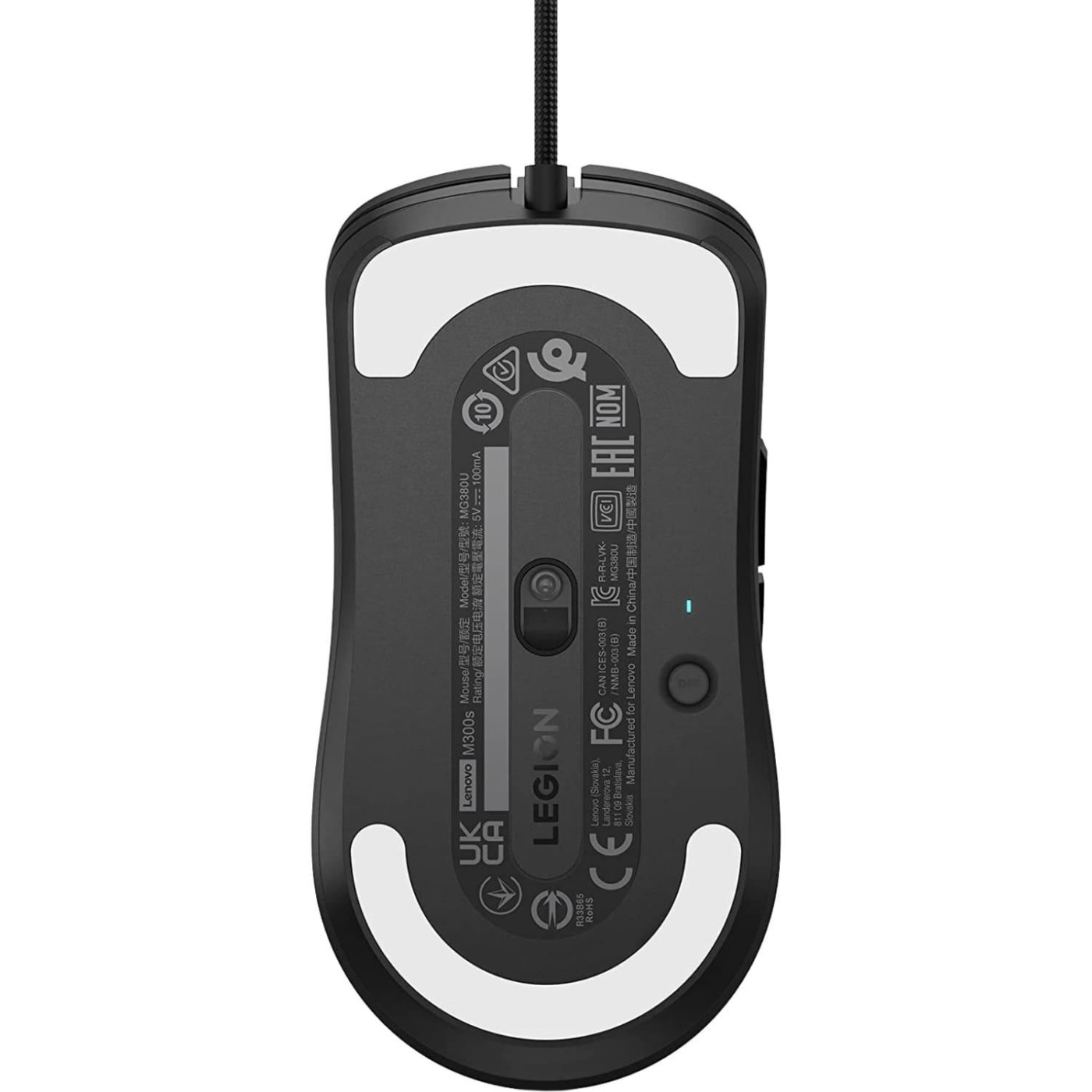 Миша Lenovo Legion M300s RGB Gaming Mouse Black Legion M300s RGB GM Black (GY51H47350)