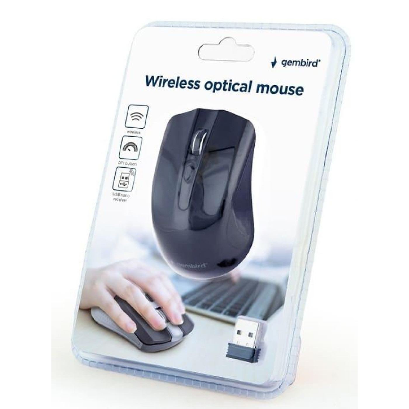 Беспроводная мышь Gembird MUSW-4B-04 Black (MUSW-4B-04)