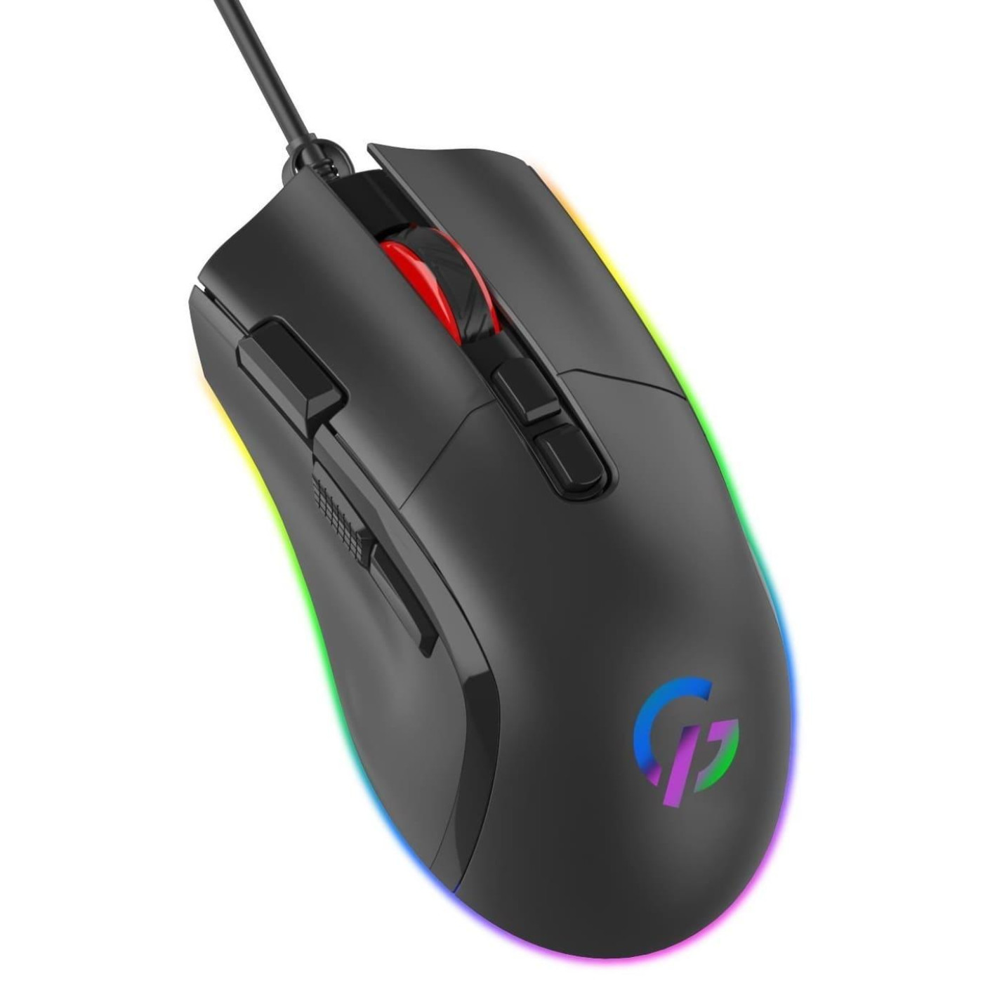 Мышь GamePro GM385 RGB USB Black (GM385)