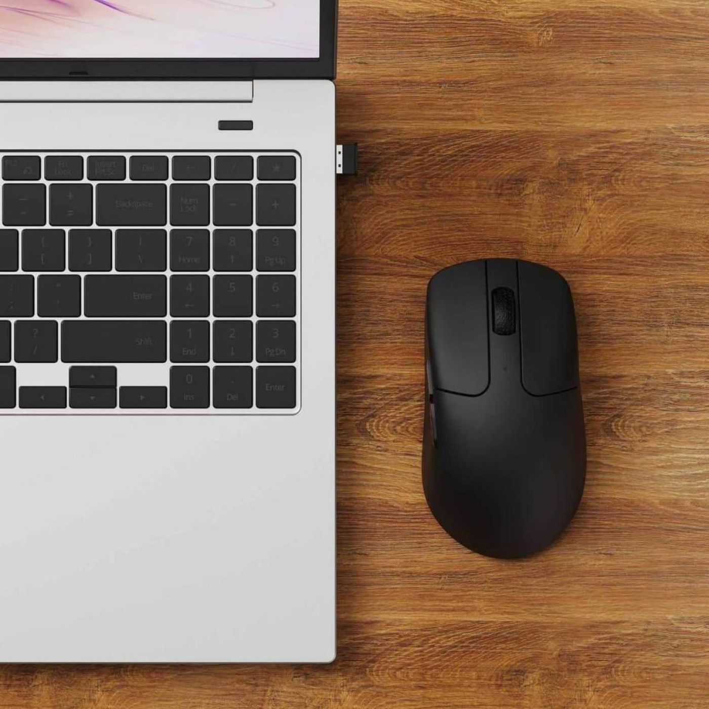 Бездротова миша Keychron M2 USB-A/USB-C/WL/BT, чорний (M2A1_KEYCHRON)