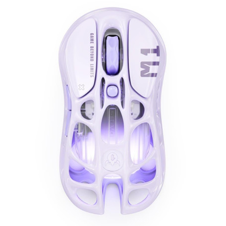 Мышь GravaStar Mercury M1 Pro Magnesium Alloy Body BT/WL/USB-A RGB Lavender Purple (GRAVASTARM1PRO_PL)