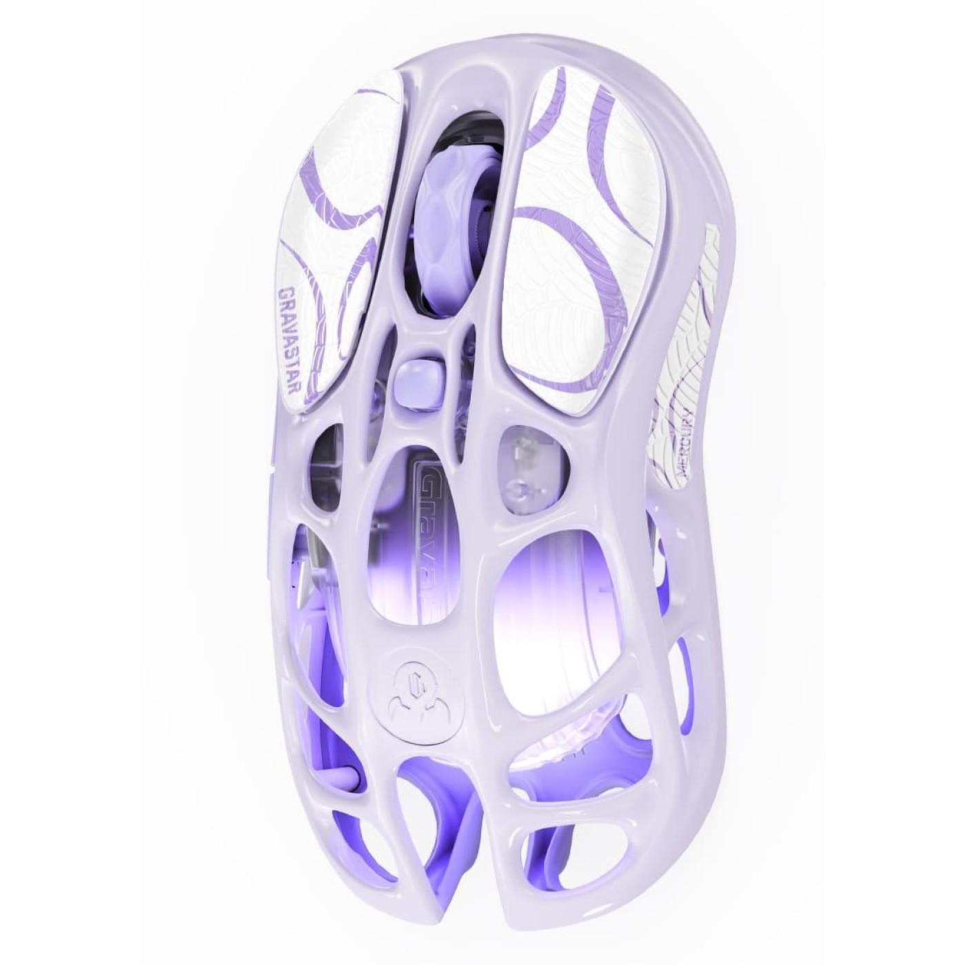 Миша GravaStar Mercury M1 Pro Magnesium Alloy Body BT/WL/USB-A RGB Lavender Purple (GRAVASTARM1PRO_PL)