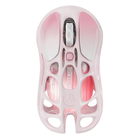 Мышь GravaStar Mercury M1 Pro Magnesium Alloy Body BT/WL/USB-A RGB Sakura Pink (GRAVASTARM1PRO_PNK)