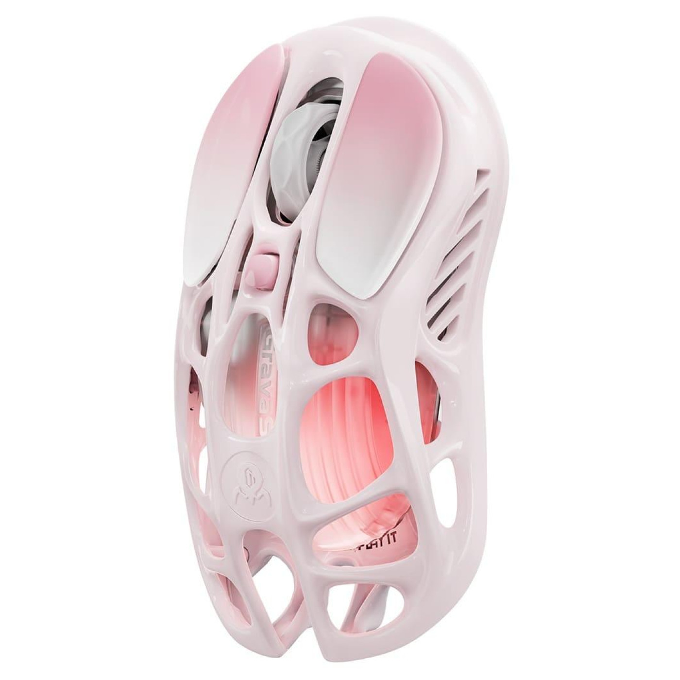 Мышь GravaStar Mercury M1 Pro Magnesium Alloy Body BT/WL/USB-A RGB Sakura Pink (GRAVASTARM1PRO_PNK)