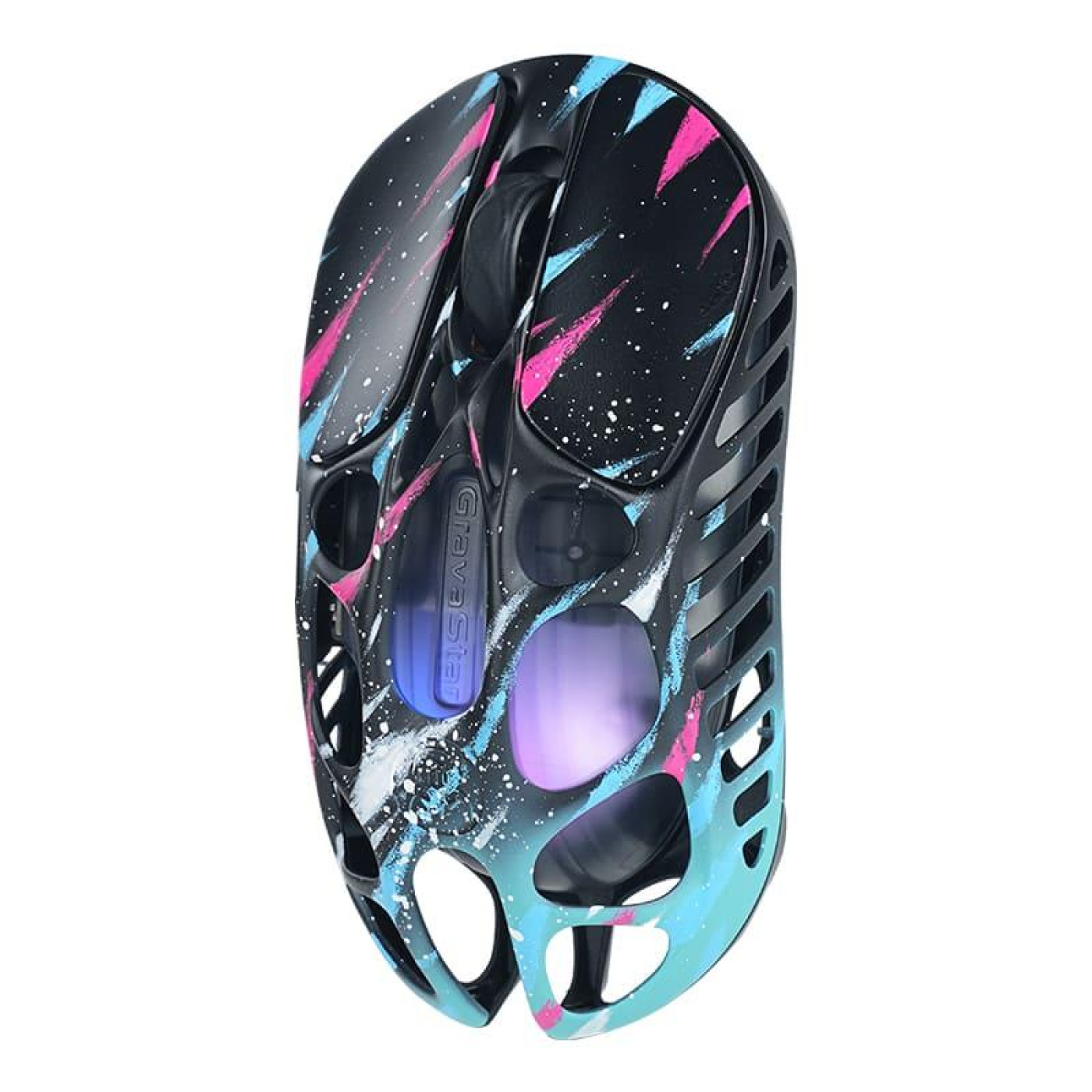 Мышь GravaStar Mercury X Pro 8K BT/WL/USB-A RGB Neon Graffiti (GSXPRO_CG_BLK)