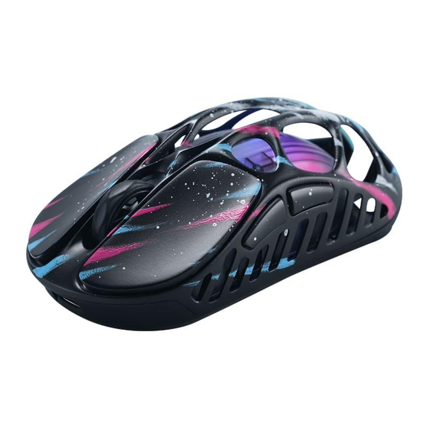 Мышь GravaStar Mercury X Pro 8K BT/WL/USB-A RGB Neon Graffiti (GSXPRO_CG_BLK)