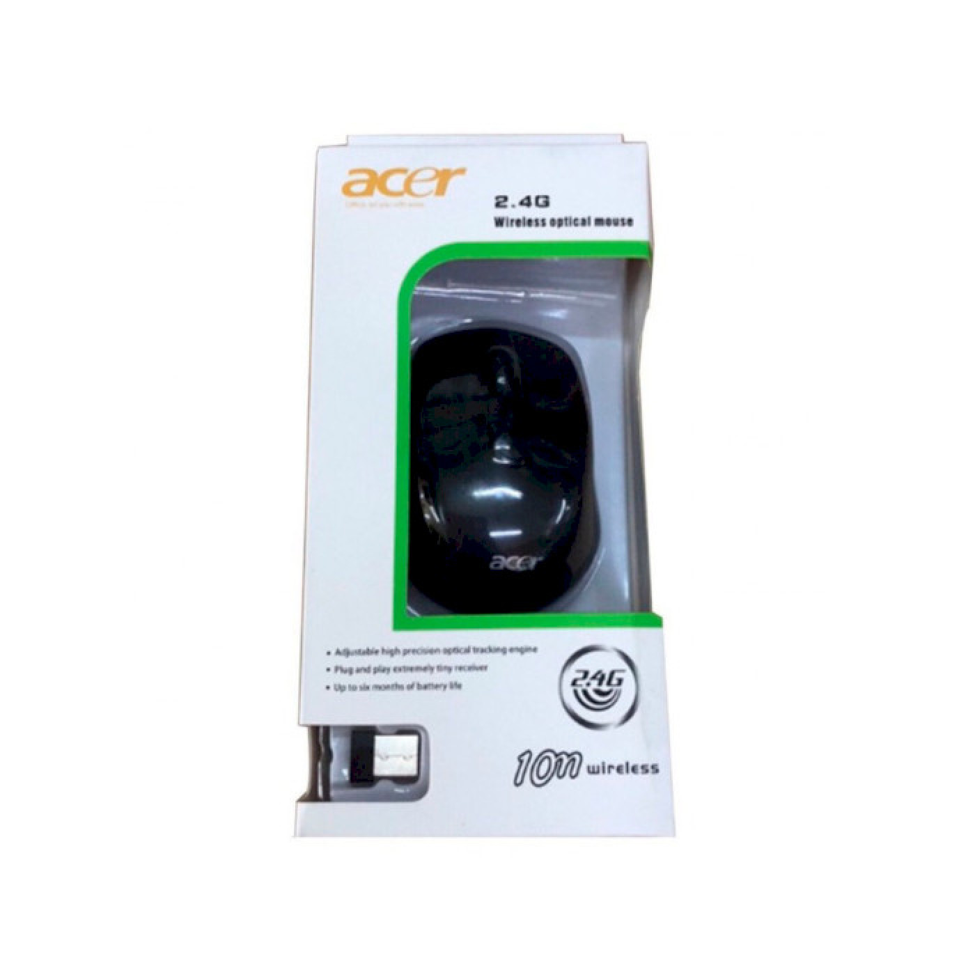 Беспроводная мышь Acer 2.4G Wireless Optical Mouse (NP.MCE11.00T)