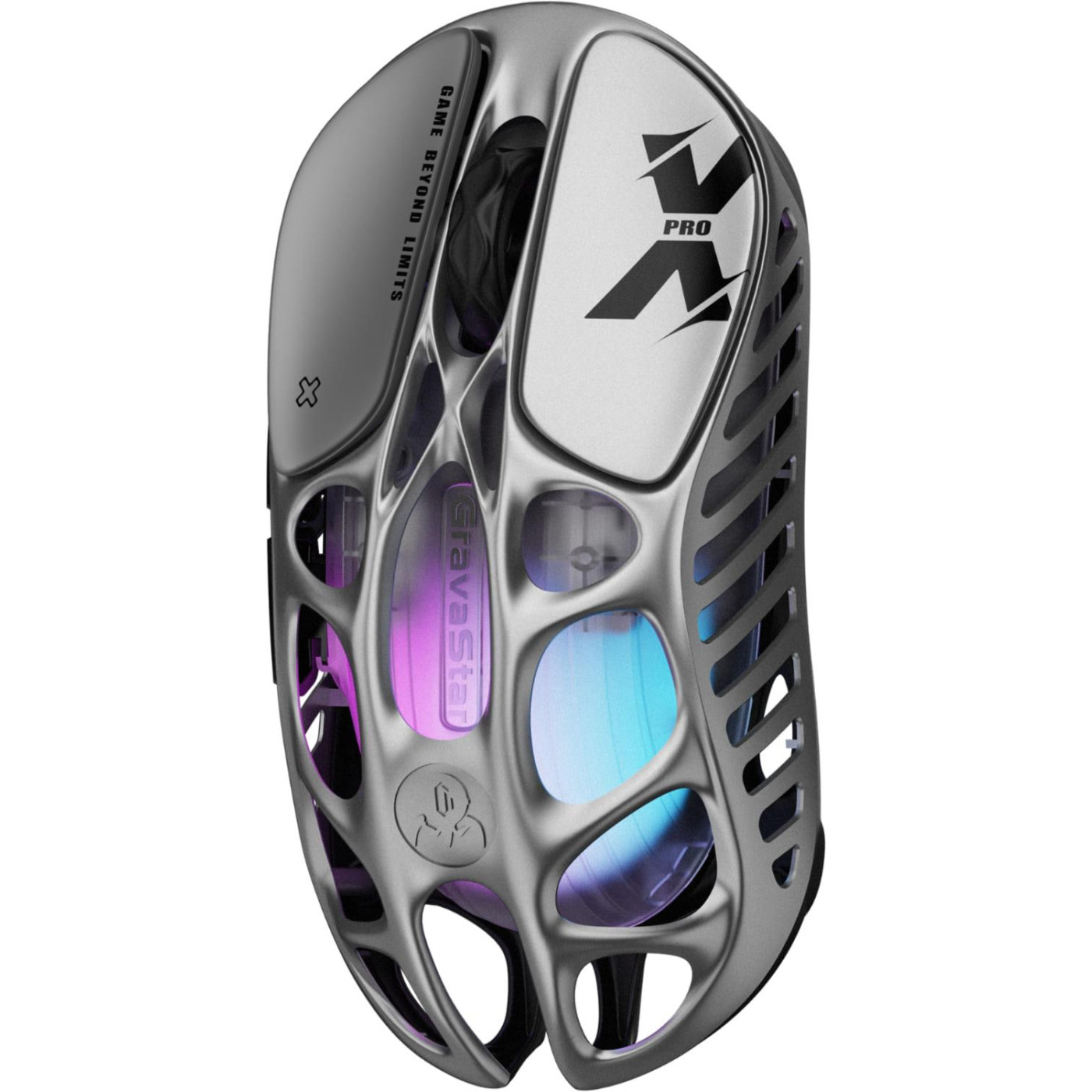 Миша GravaStar Mercury X Pro 8K RGB Itnerstellar Silver (GSXPRO_GRY)