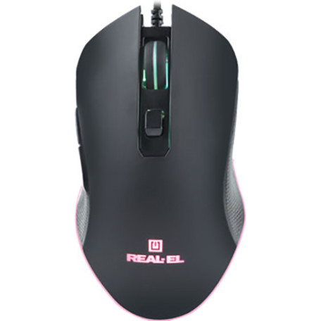Миша Real-EL RM-550 Black (RM-550 Black)