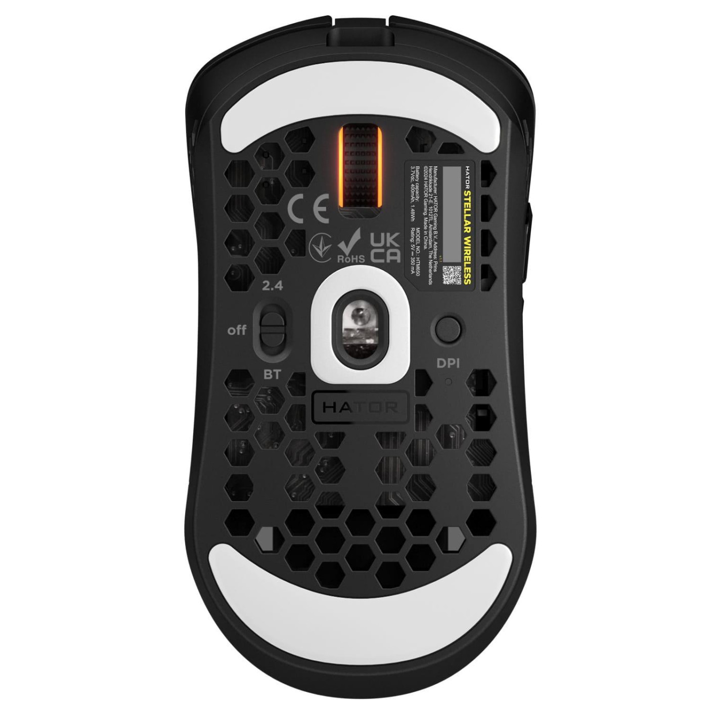 Мышь HATOR Stellar Wireless Black (HTM650)
