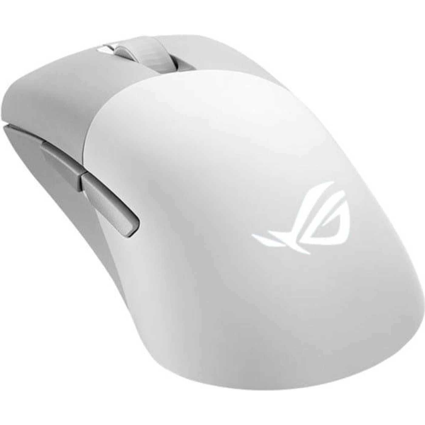 Беспроводная мышь ASUS ROG Keris AimPoint RGB USB/WL/BT White (90MP02V0-BMUA10)