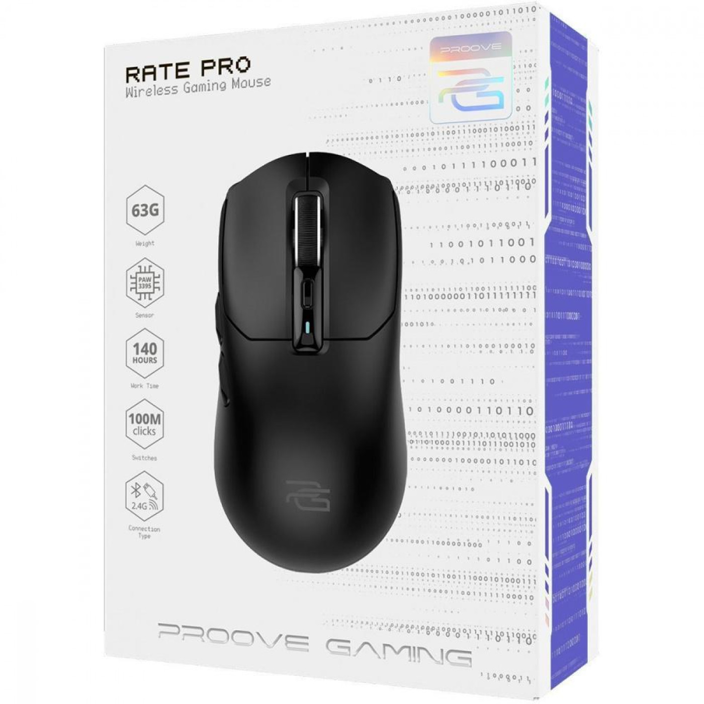 Мышь Proove Gaming Rate Pro Black (WMRP00022001) U1