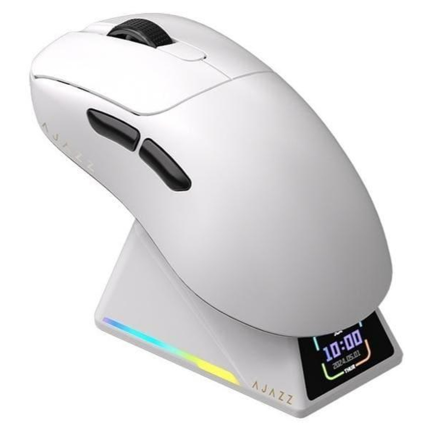 Мышь Ajazz AJ179 APEX White 8K Charging Dock (AJM179-A-W)