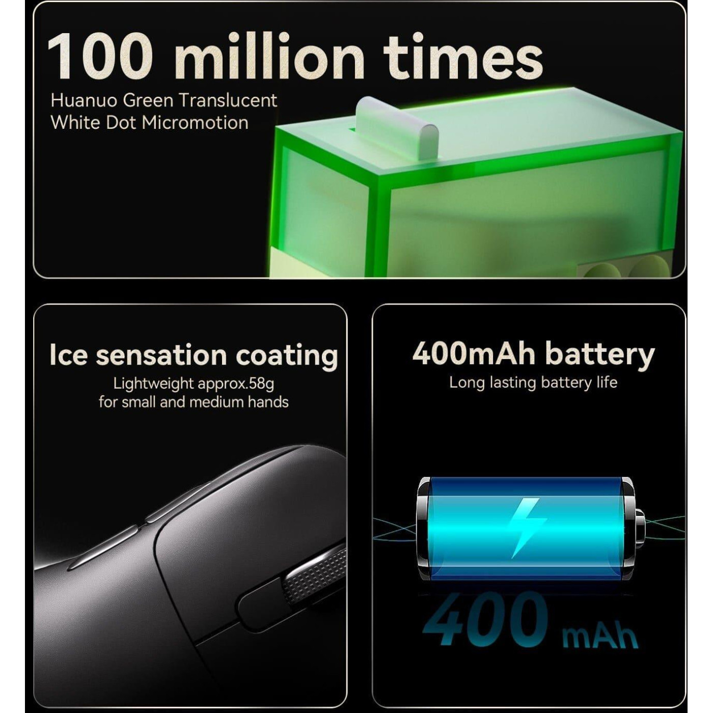 Мышь Ajazz AJ179 APEX White 8K Charging Dock (AJM179-A-W)