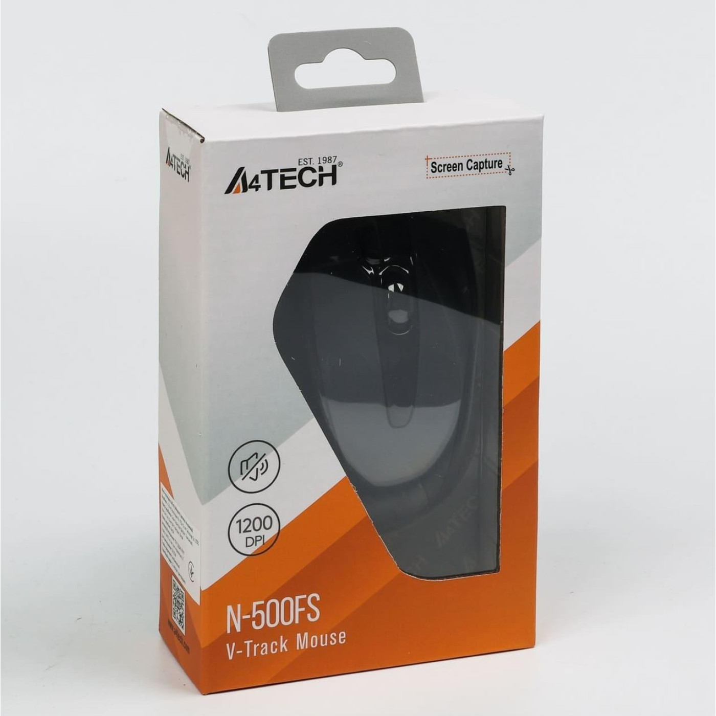 Миша A4Tech N-500FS USB Black (N-500FS)
