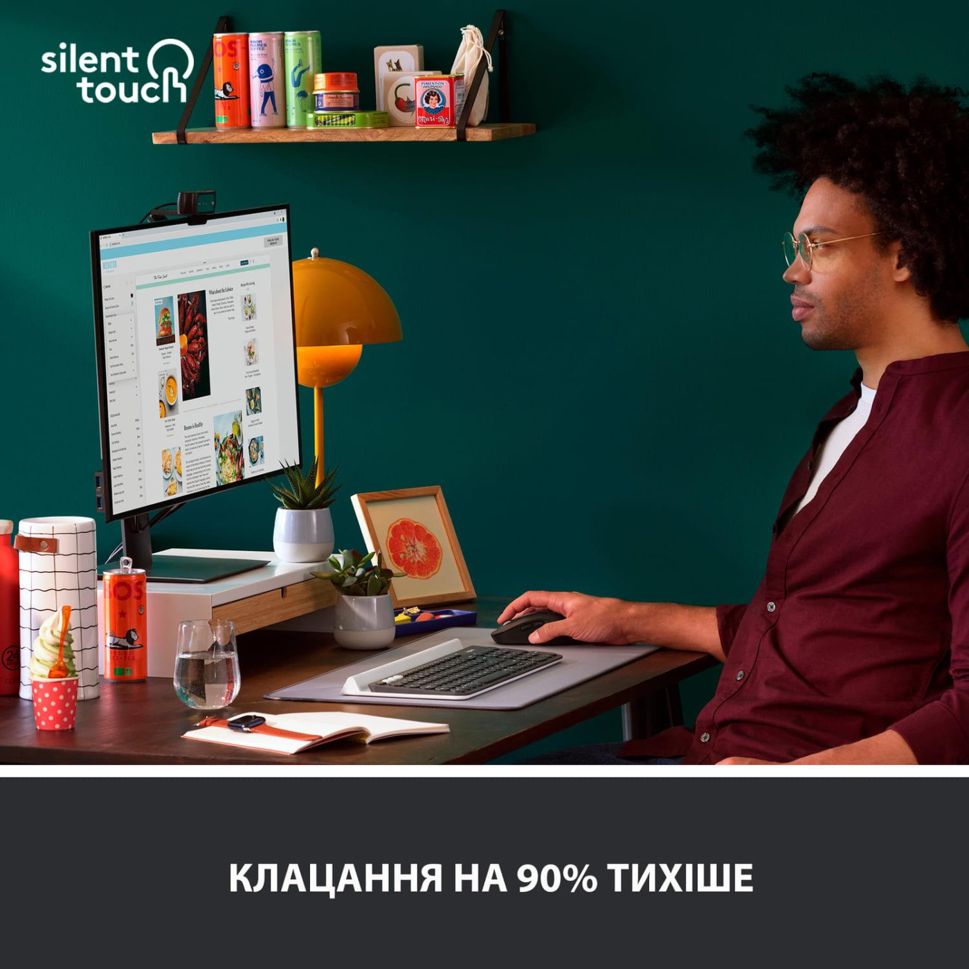 Бездротова миша Logitech Signature M650 L Wireless Mouse Graphite (910-006236)