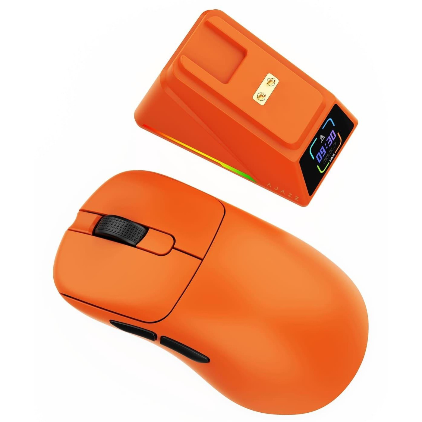 Мышь Ajazz AJ179 APEX Orange 8K Charging Dock (AJM179-A-O)