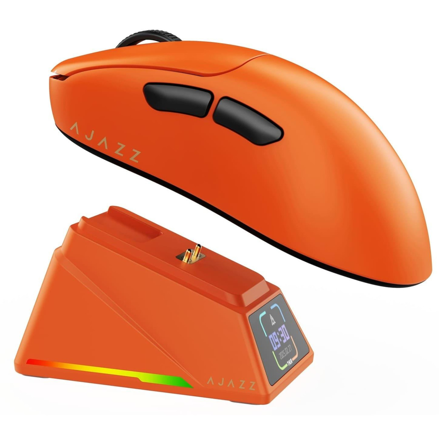 Мышь Ajazz AJ179 APEX Orange 8K Charging Dock (AJM179-A-O)