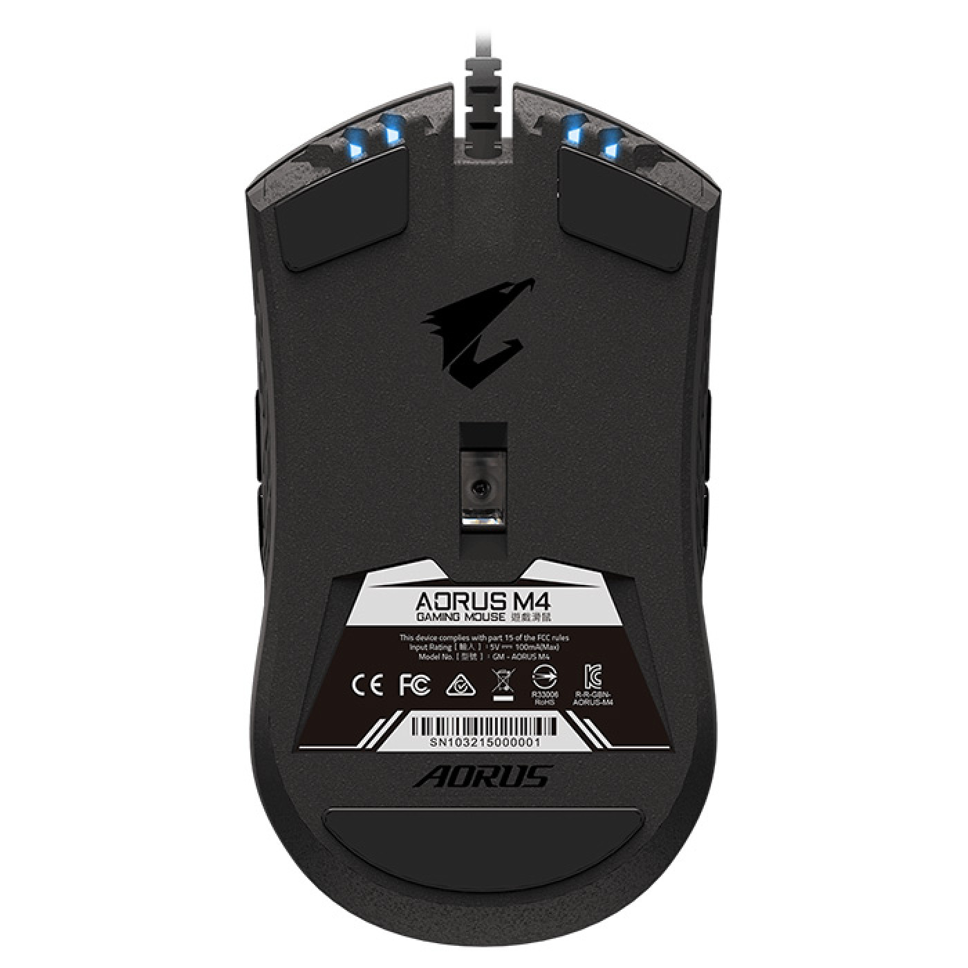 Мышь Gigabyte Aorus M4 USB Black (AORUS M4)