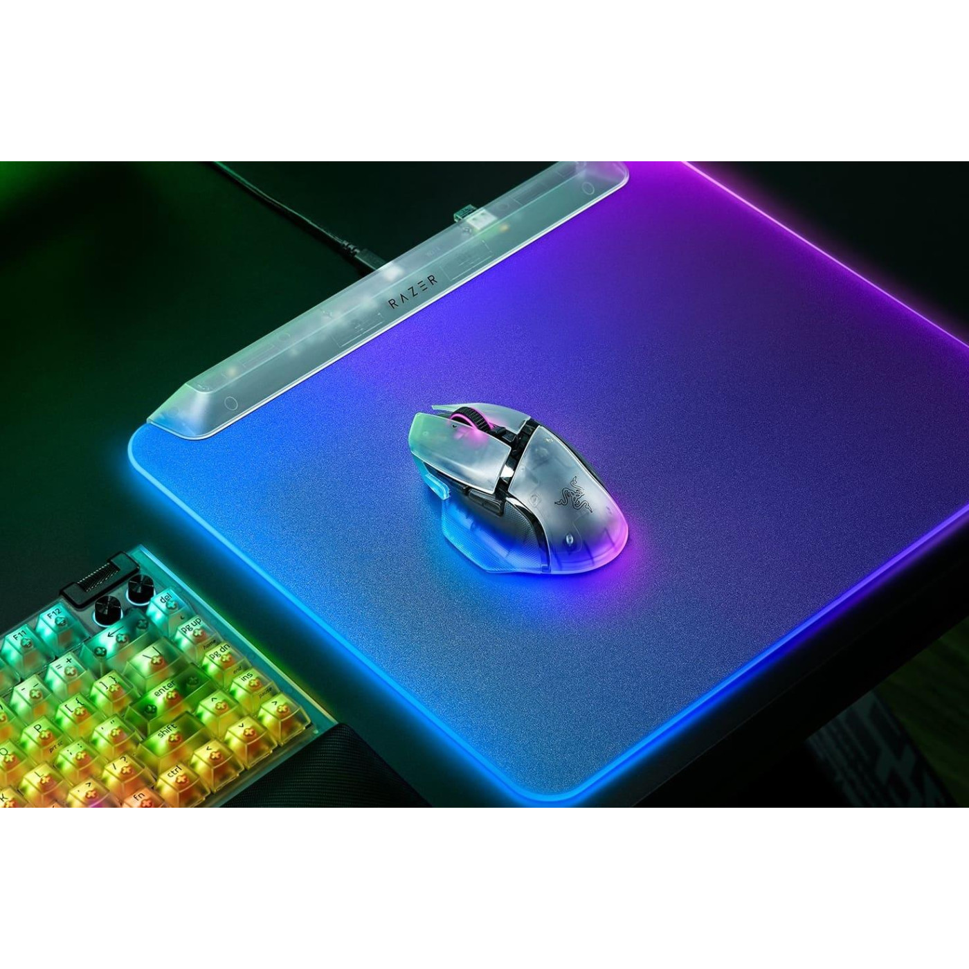 Мышь Razer Basilisk V3 Pro 35K Phantom White Edition (RZ01-05240400-R3G1)