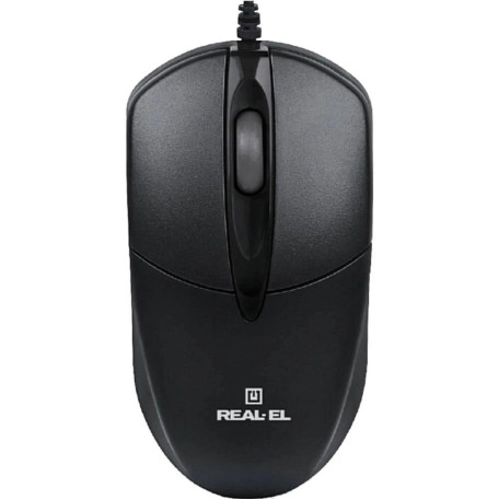 Миша Real-EL RM-211 USB Black (EL123200001)