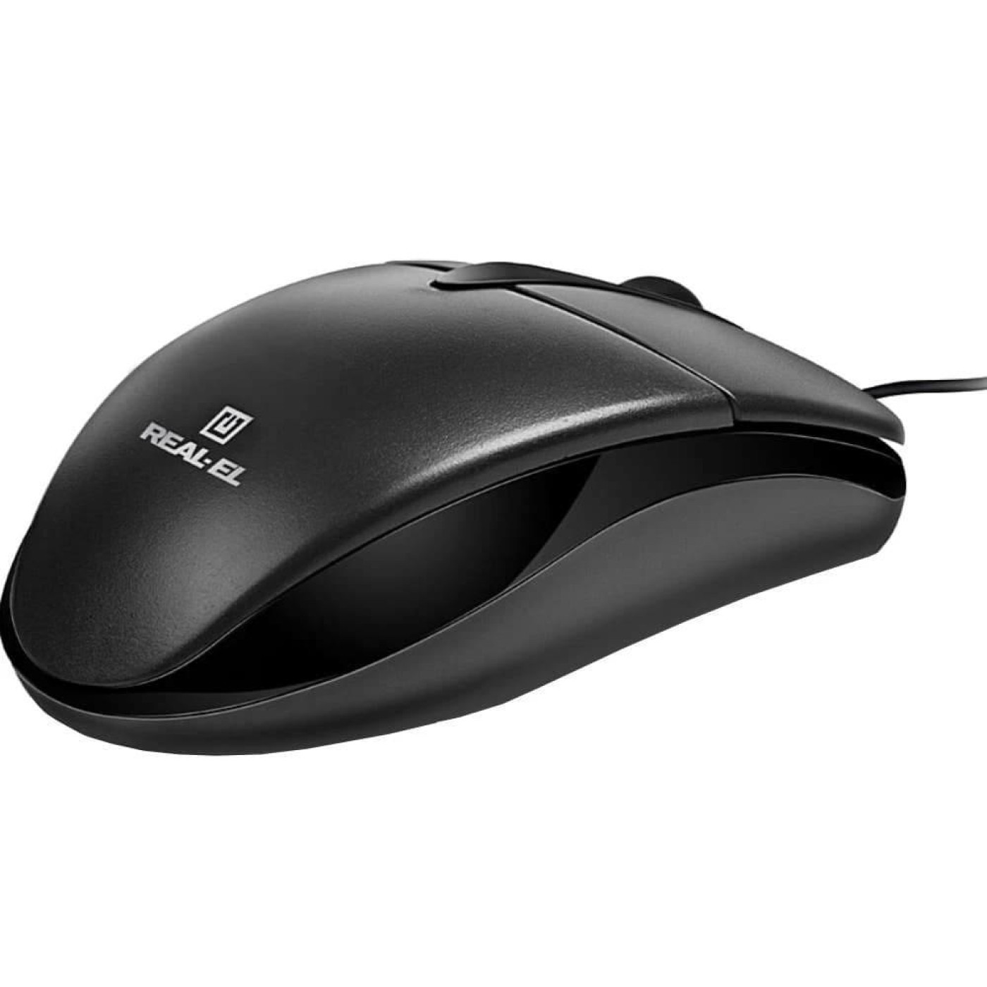 Миша Real-EL RM-211 USB Black (EL123200001)