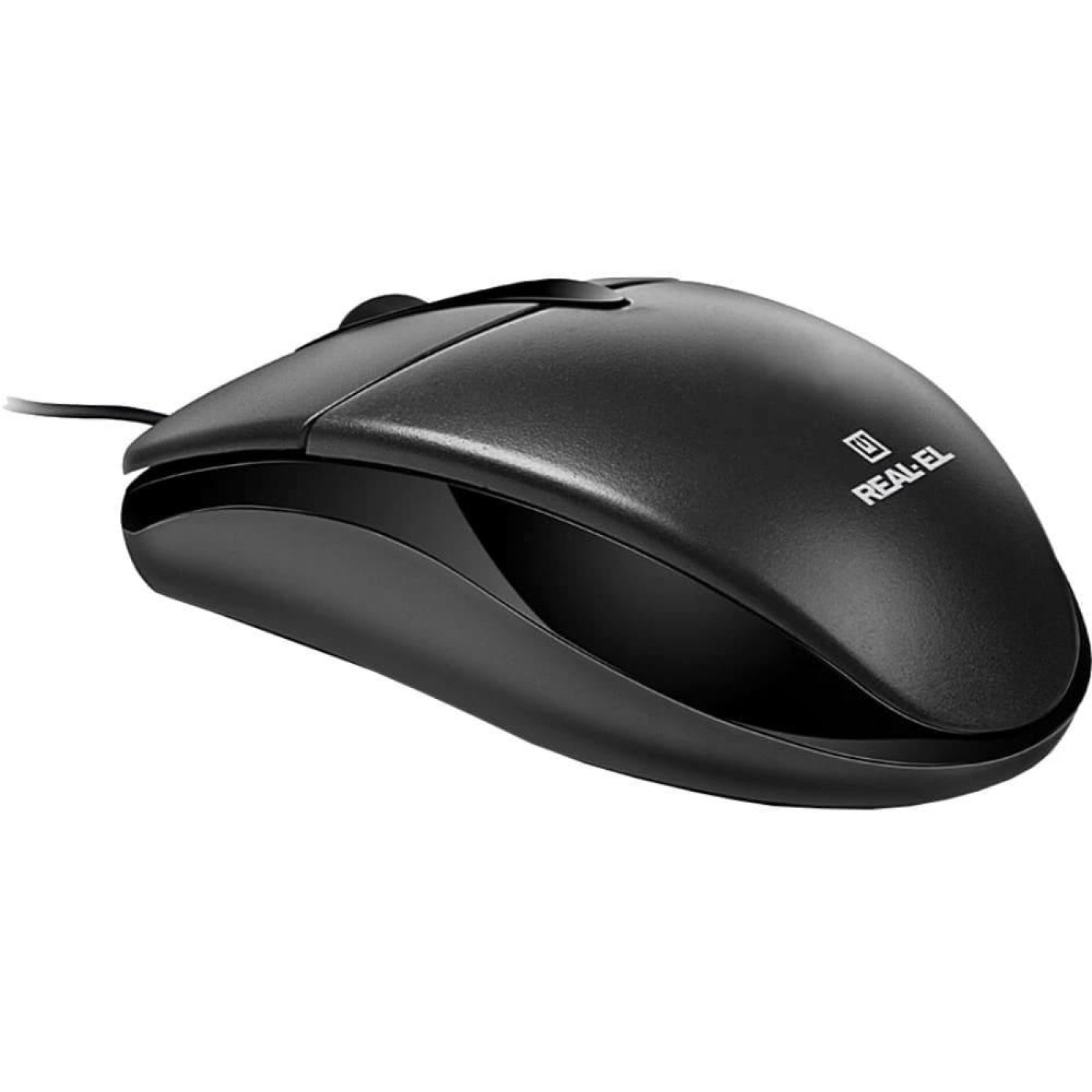 Миша Real-EL RM-211 USB Black (EL123200001)