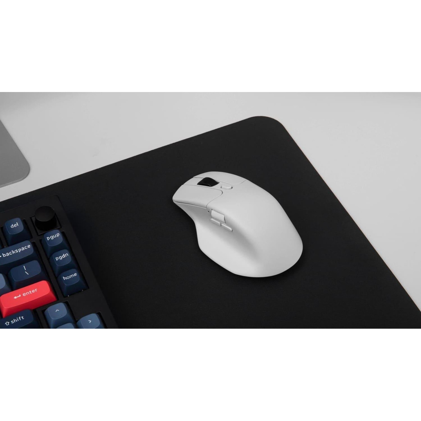 Мышь Keychron M6 BT/WL/USB-A/USB-C White (M6-A3)