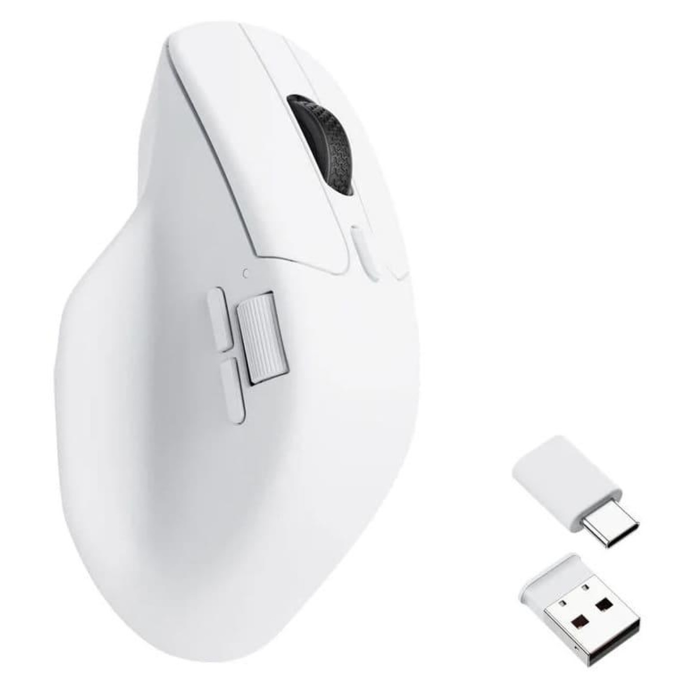 Мышь Keychron M6 BT/WL/USB-A/USB-C White (M6-A3)