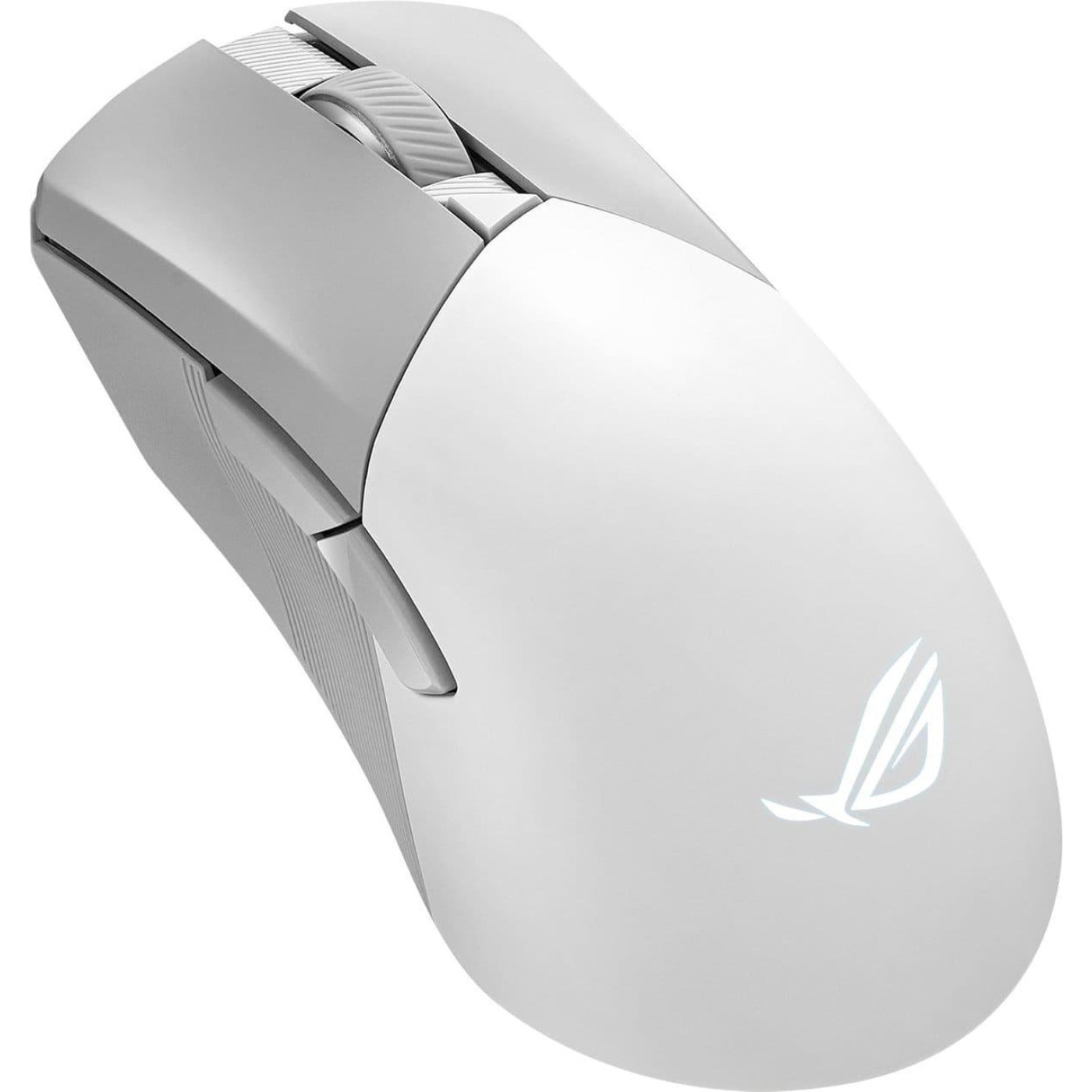 Бездротова миша ASUS ROG Gladius III AimPoint RGB USB-A/WL/BT White (90MP02Y0-BMUA11)