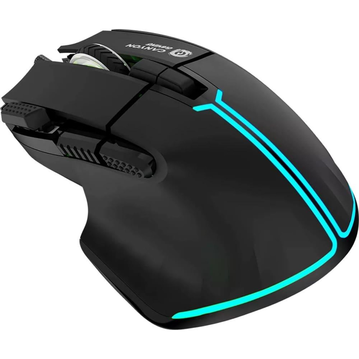 Мышь Canyon mouse Fortnax GM-636 RGB 9buttons Wired Black (CND-SGM636B)