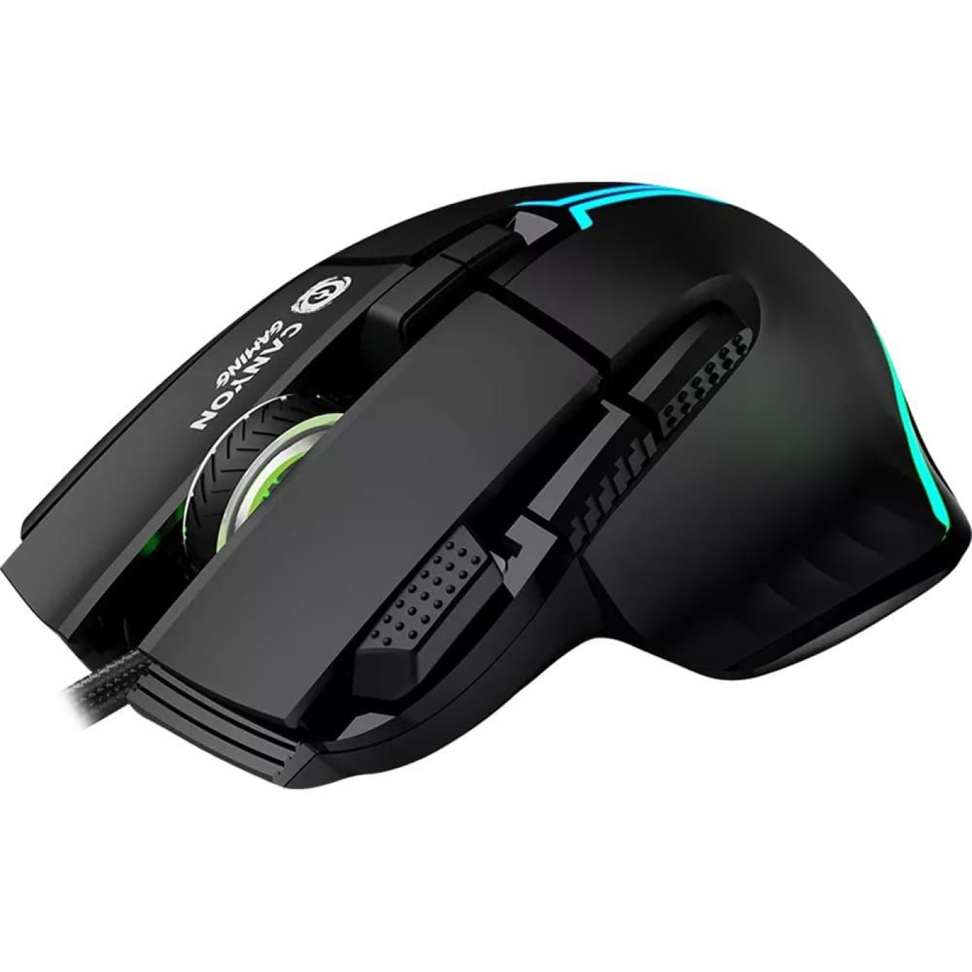 Мышь Canyon mouse Fortnax GM-636 RGB 9buttons Wired Black (CND-SGM636B)