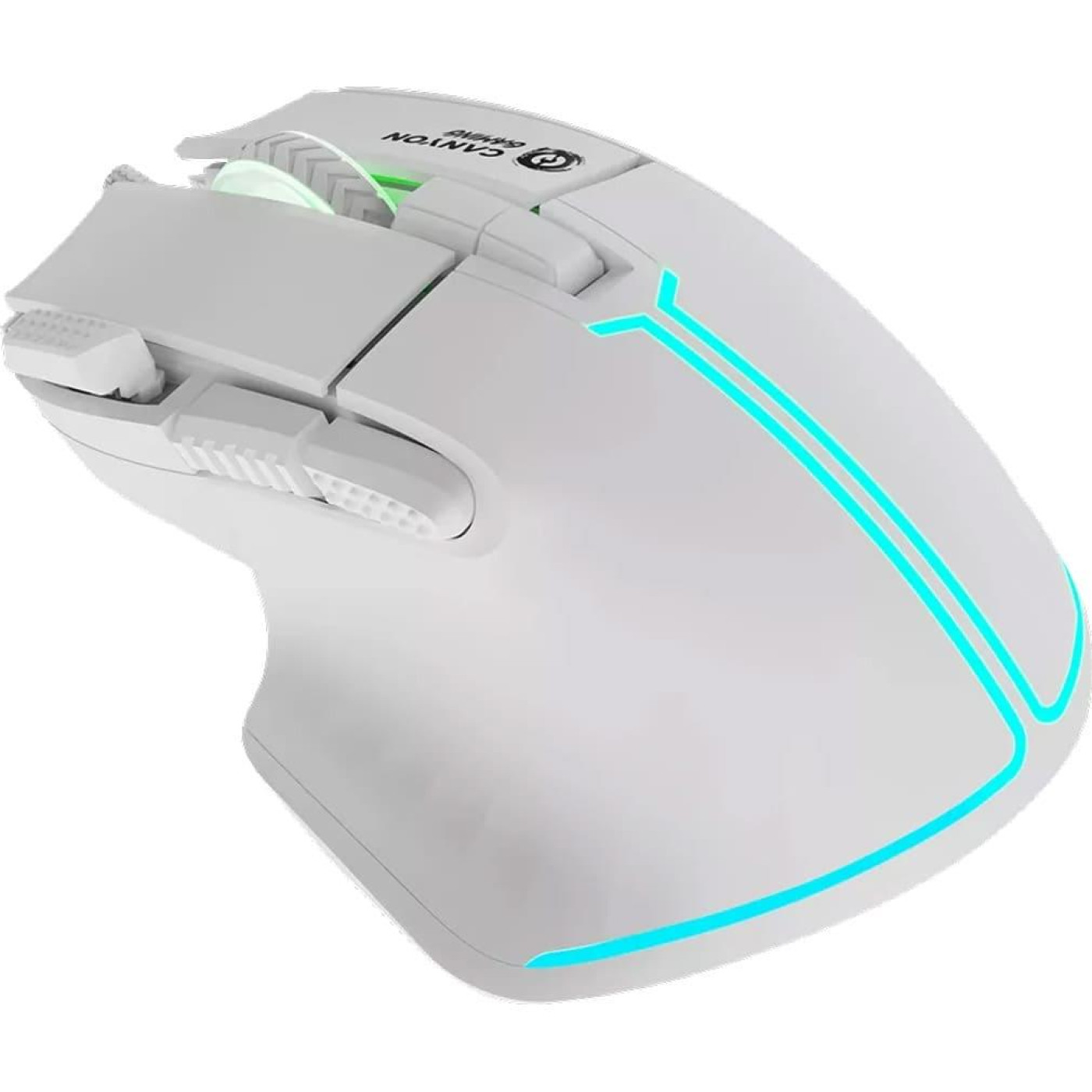 Мышь Canyon mouse Fortnax GM-636 RGB 9buttons Wired White (CND-SGM636W)