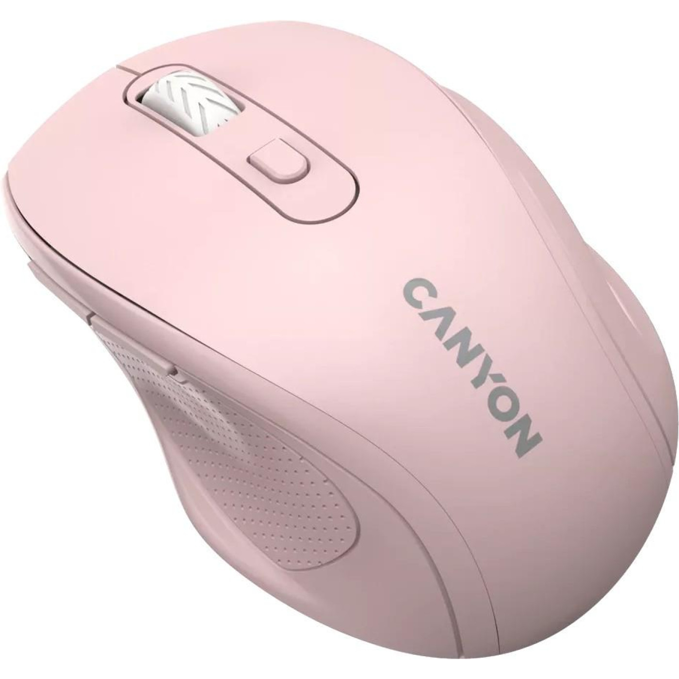 Миша Canyon OnClick 20 Ergonomic Silent Wireless Pink (CNE-CMSW20P)