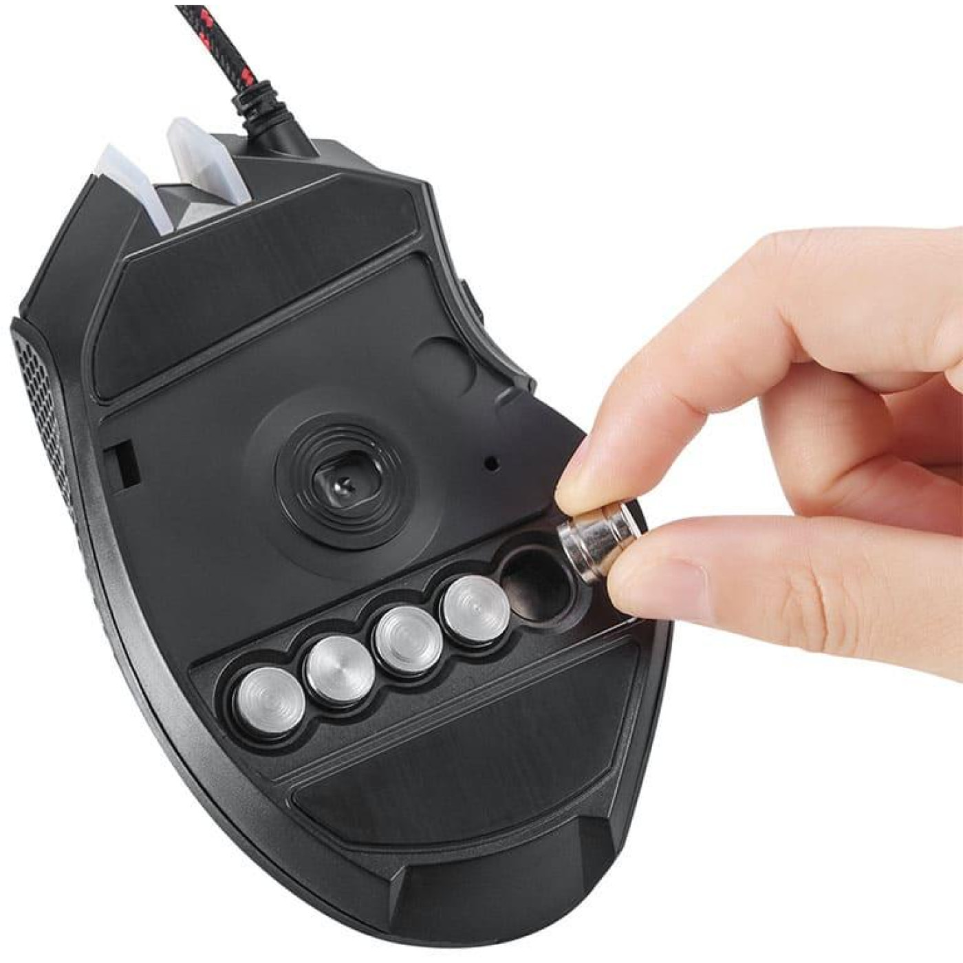 Мышь Motospeed V18 RGB USB Black (mtv18b)