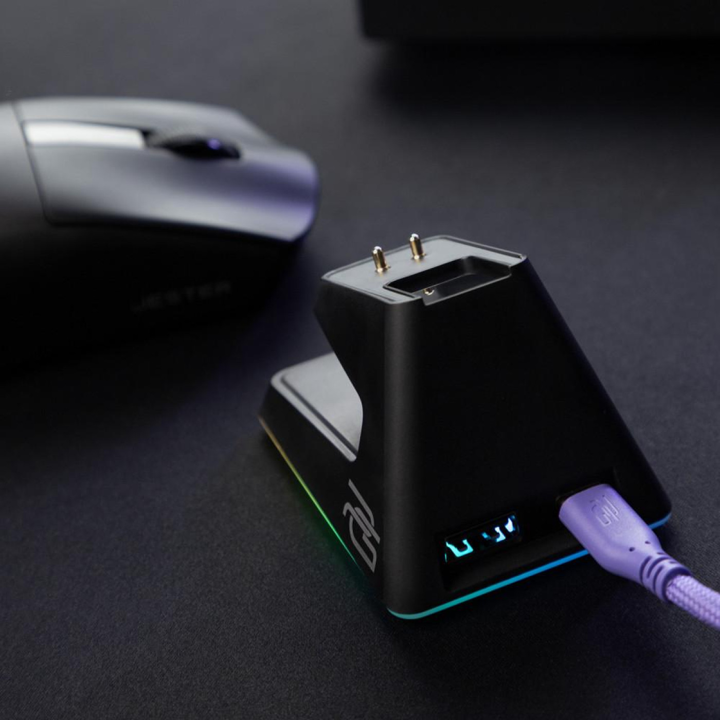 Мышь Proove Gaming Jester 8K with Charging Dock Black Purple (WMJSCD022016)