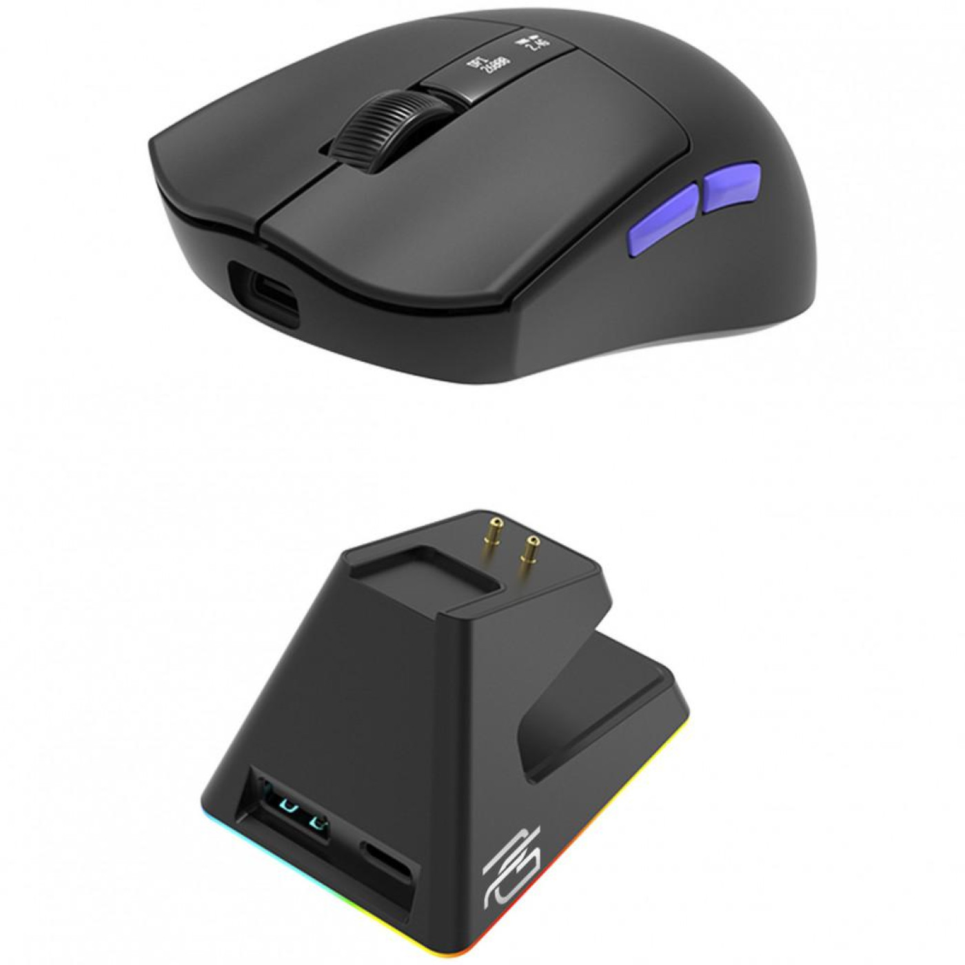 Мышь Proove Gaming Jester 8K with Charging Dock Black Purple (WMJSCD022016)