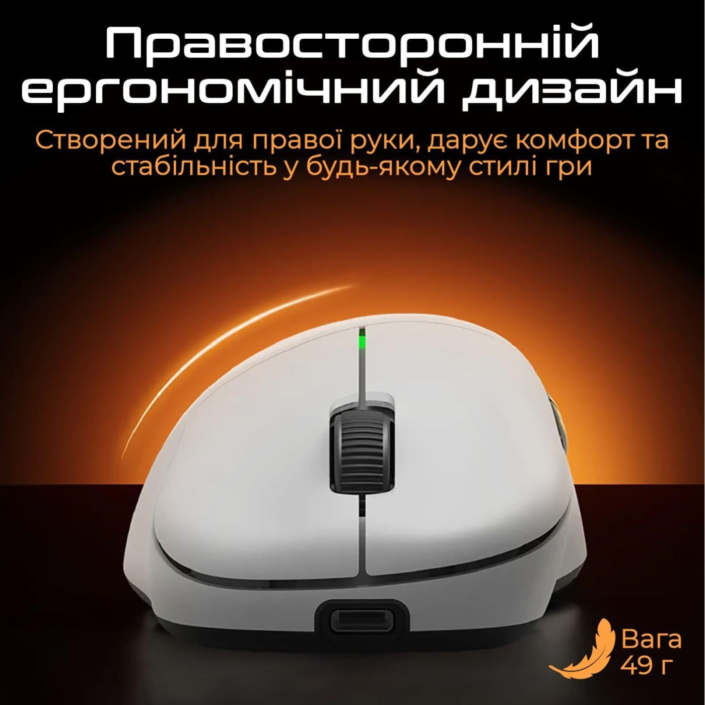 Миша RAWM ER21PRO Orange (ER21pro.orange)