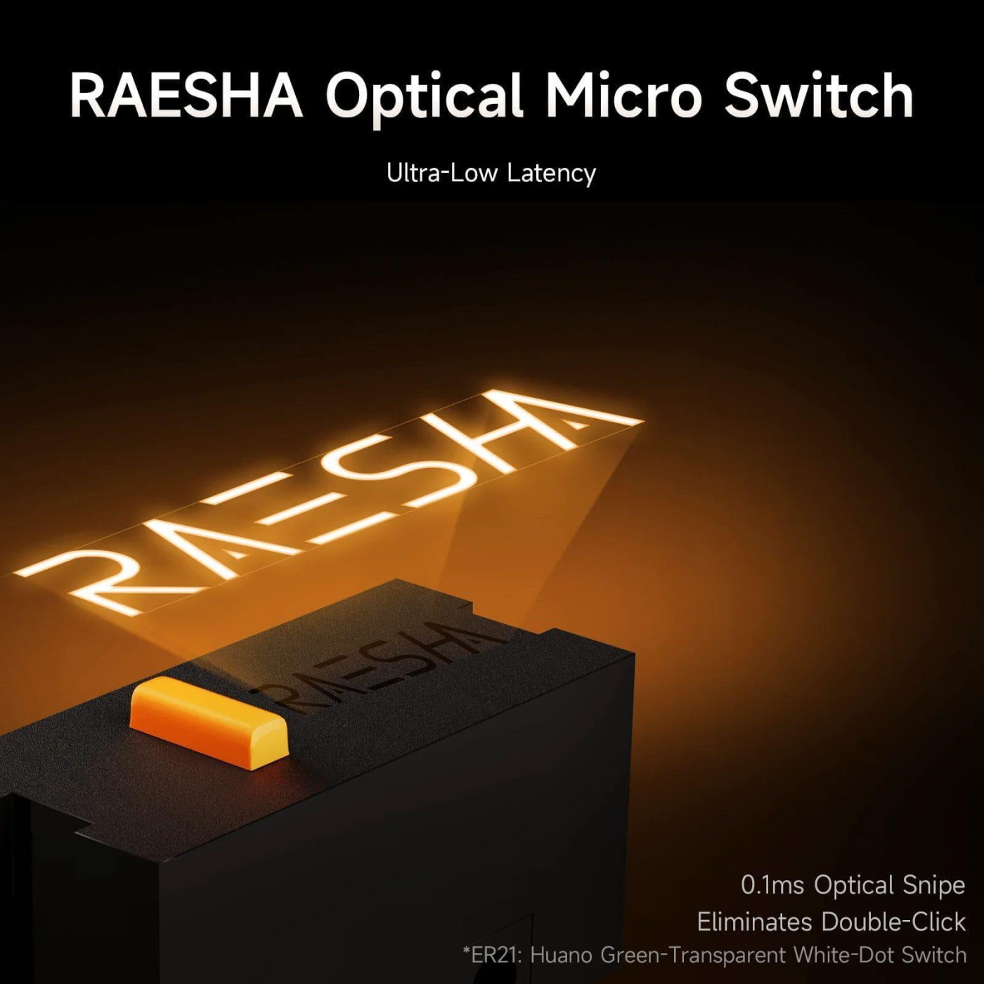 Миша RAWM ER21PRO Orange (ER21pro.orange)