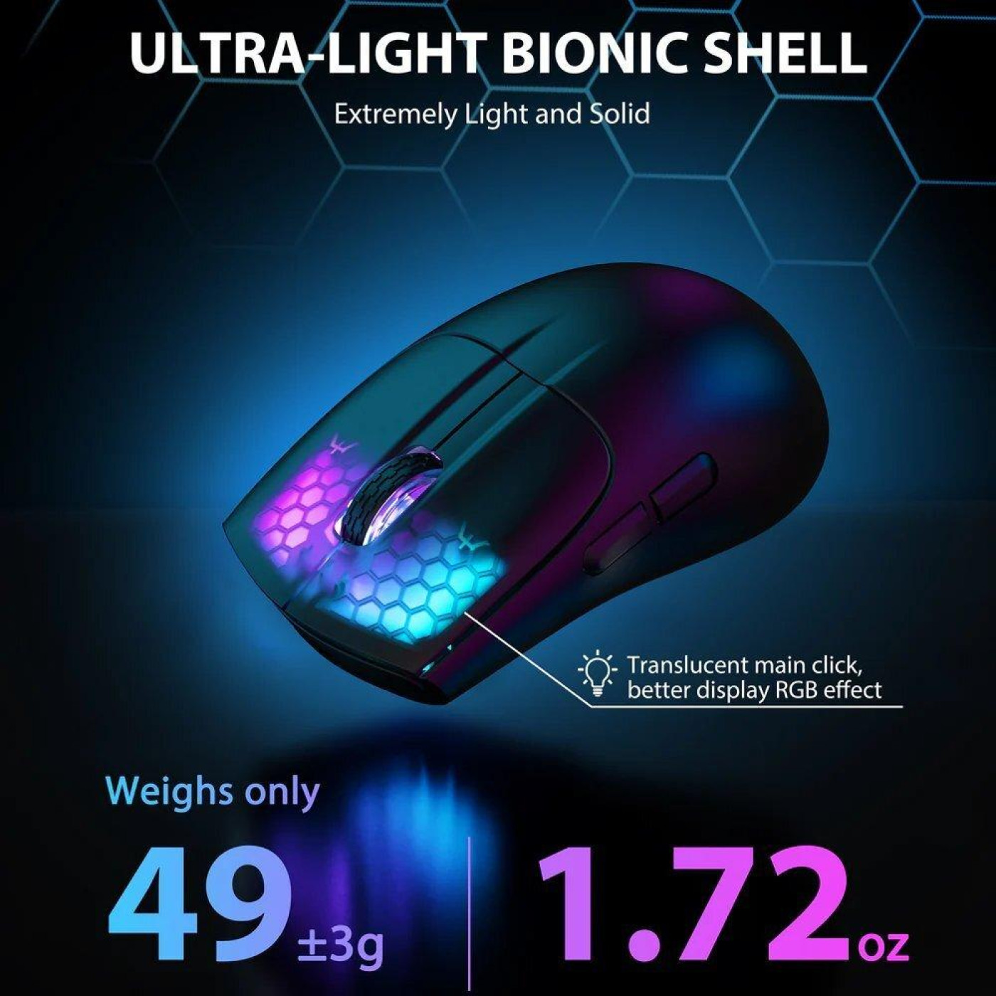 Миша Attack Shark X5 Wireless (AS-6922456700225-B) Black (G-000003826)