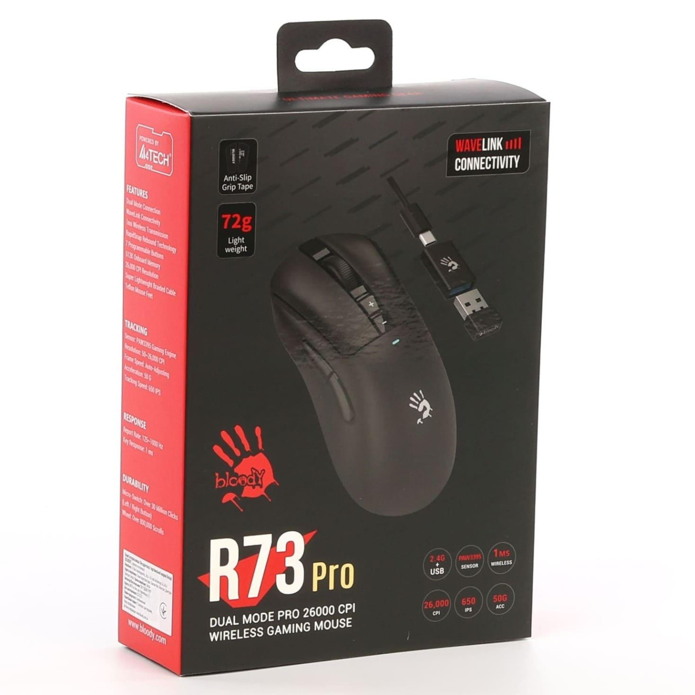 Миша Bloody A4Tech R73 Pro (Black) (R73 Pro (Black))