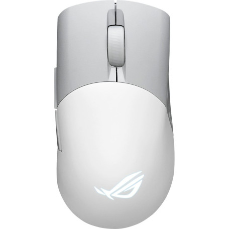 Бездротова миша ASUS ROG Keris AimPoint RGB USB/WL/BT White (90MP02V0-BMUA10)