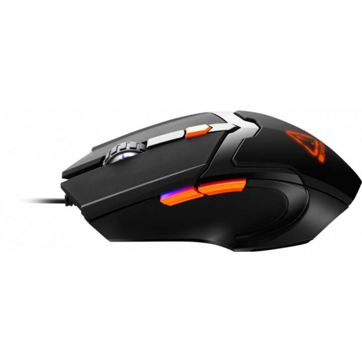 Миша Canyon Vigil CND-SGM02RGB USB Black-Orange (CND-SGM02RGB)