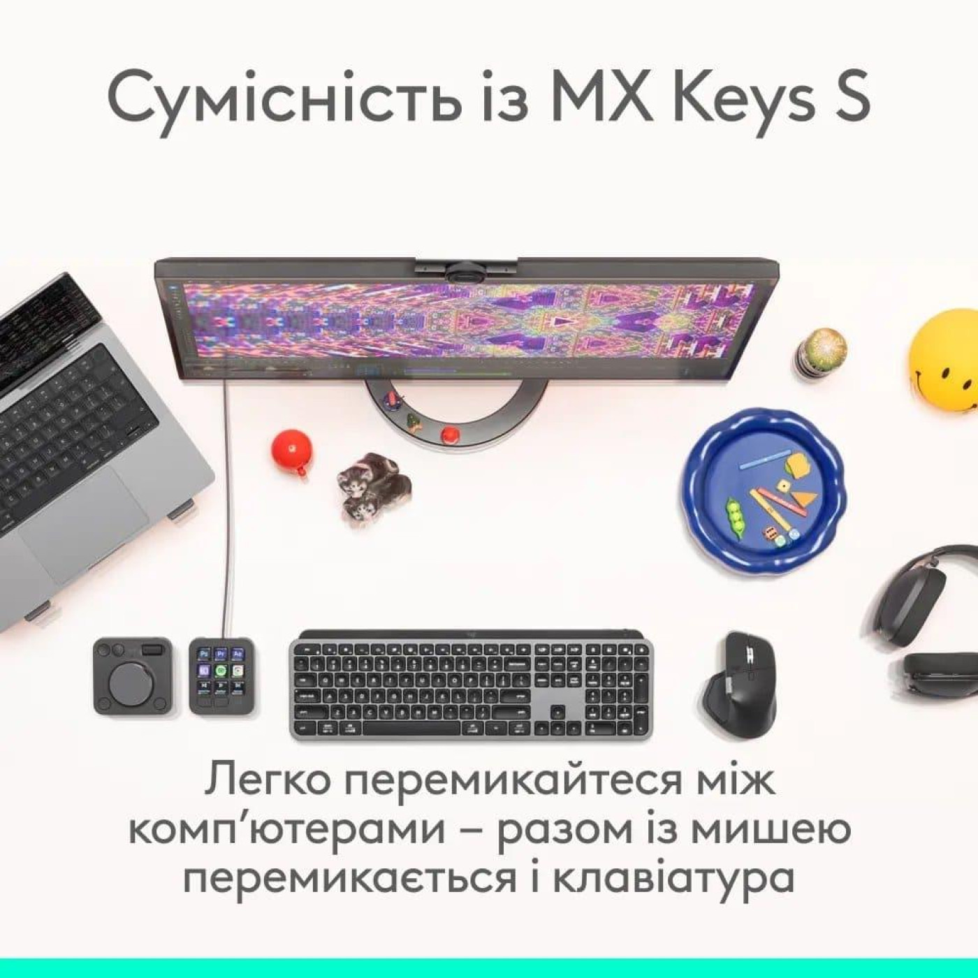 Миша Logitech MX Master 4 Performance Wireless Graphite (910-007562)