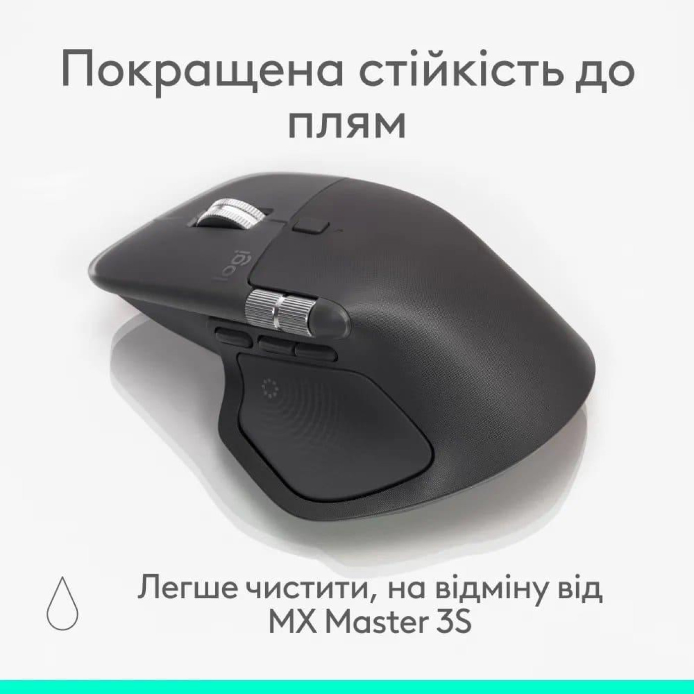 Миша Logitech MX Master 4 Performance Wireless Graphite (910-007562)