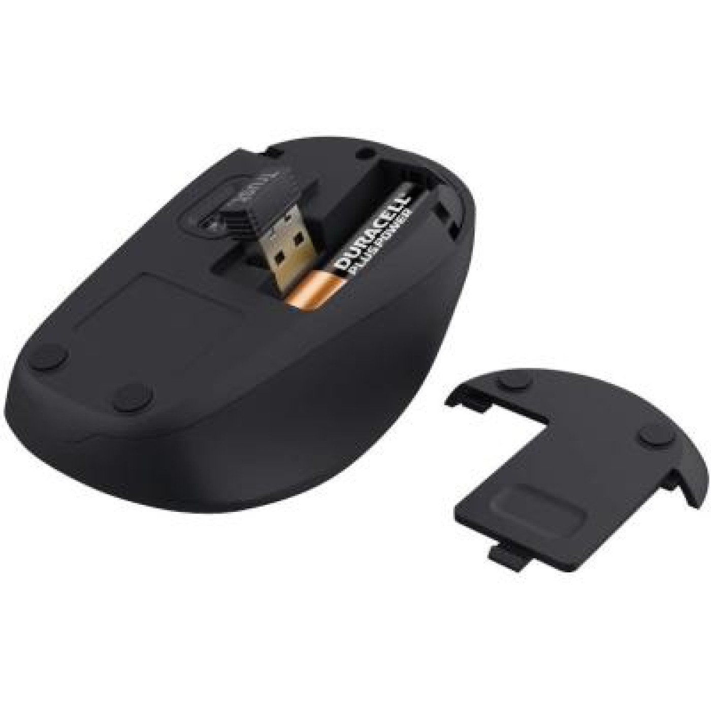 Беспроводная мышь Trust Yvi+ Silent Eco Wireless Black (24549)