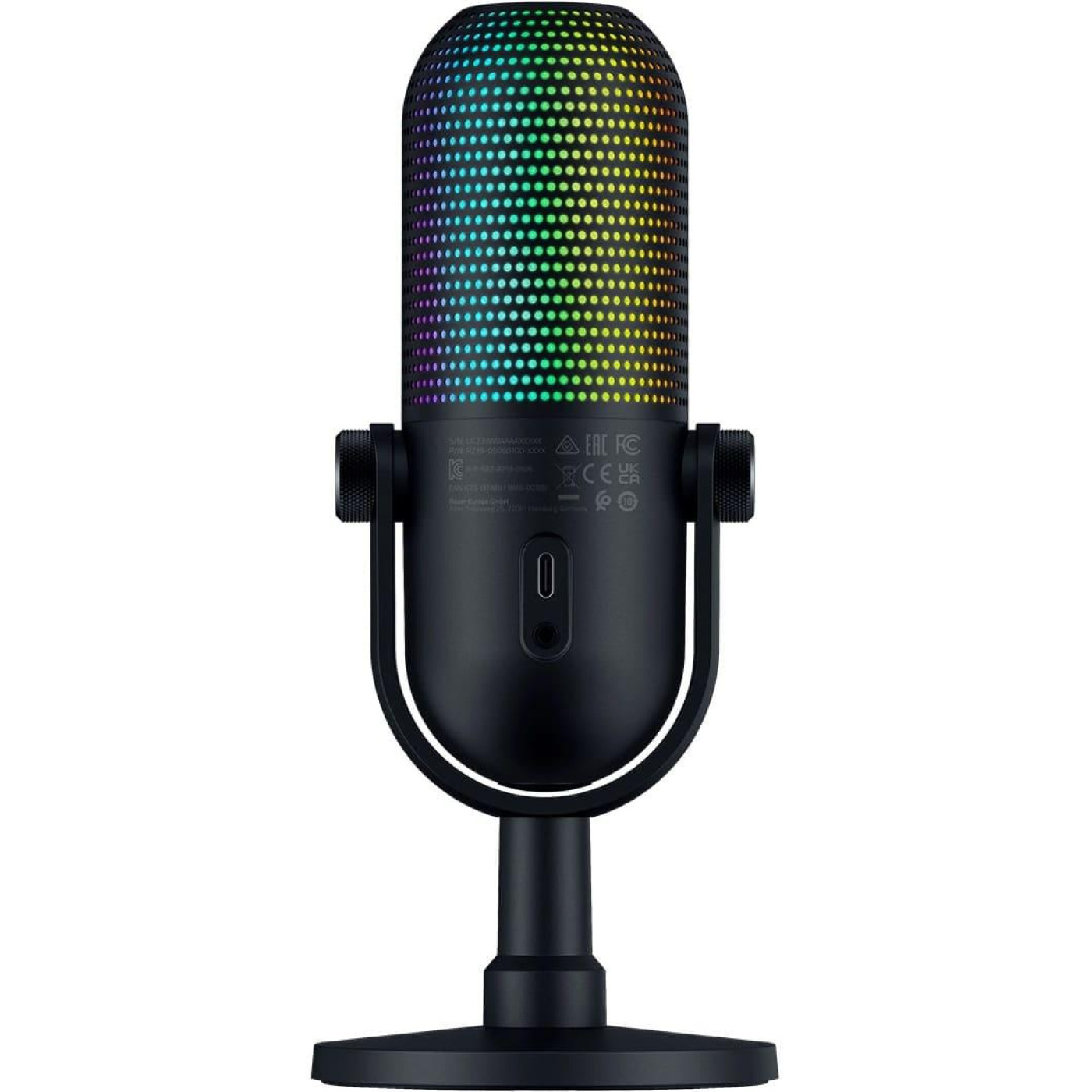 Мікрофон Razer Seiren V3 Chroma Black (RZ19-05060100-R3M1)